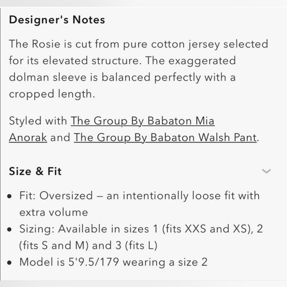 The Group by Babaton cropped top in medium, creamy grey, medium- new w/o tags! - Picture 4 of 9